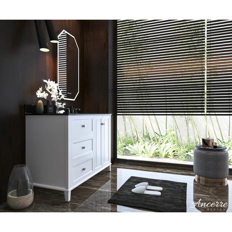 Hannah 48'' Single Bathroom Vanity with Quartz Top
