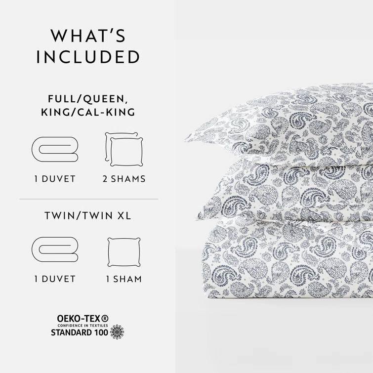 Becky Cameron™ Modern & Contemporary Paisley Duvet Cover Set
