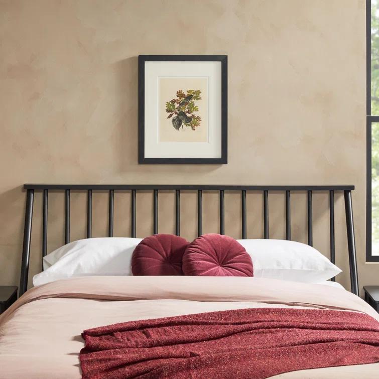 Henline Solid Wood Platform Spindle Bed