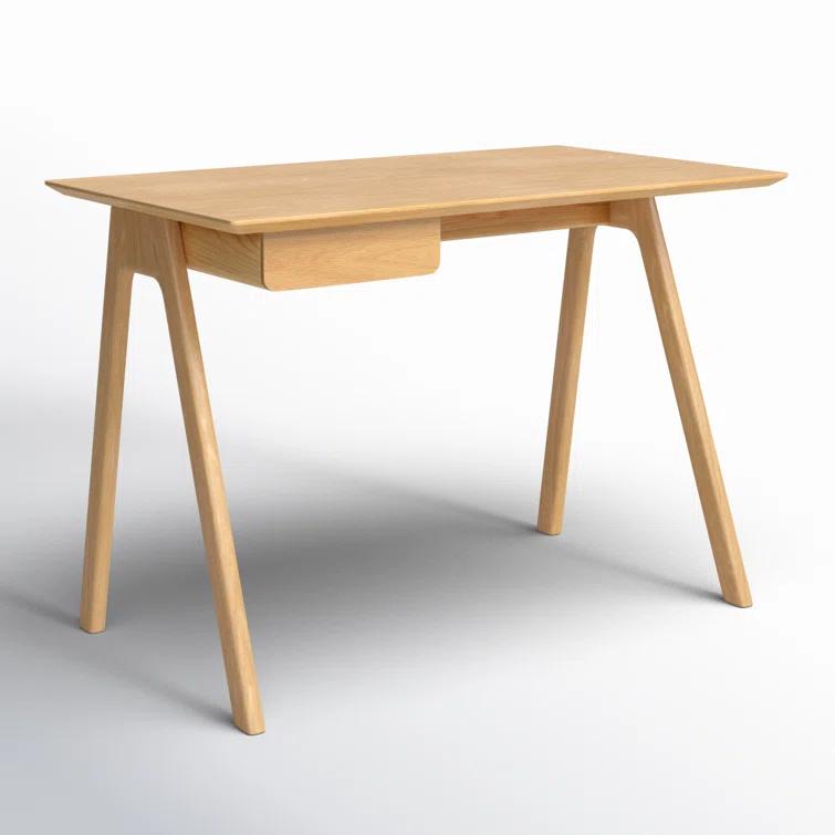 Stash Solid Wood Writing Desk