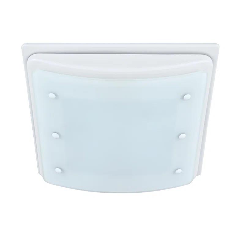 Buckingham 100 CFM 2.0 Sones Decorative Bathroom Ventilation Exhaust Fan with Light & Night-Light