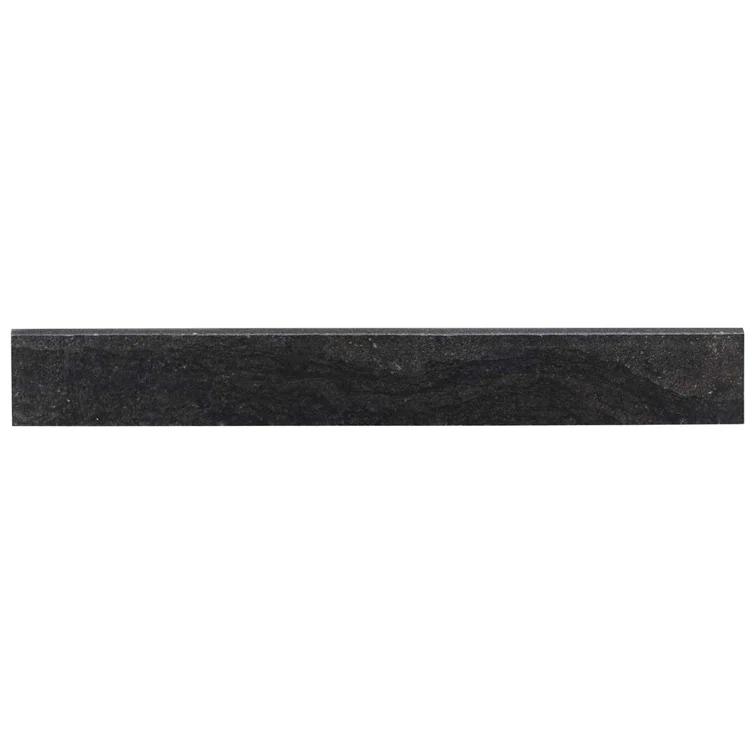 Dominion 3.14 in. x 23.62 in. Matte Limestone Look Porcelain Bullnose Trim