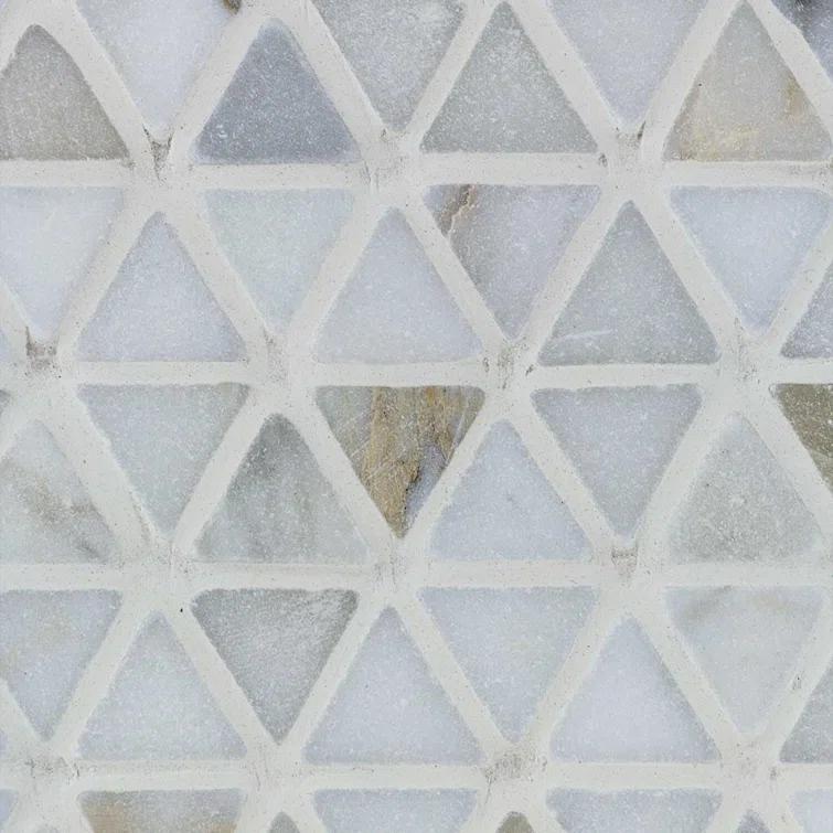 Calacatta Marble Honeycomb Mosaic Wall Tile