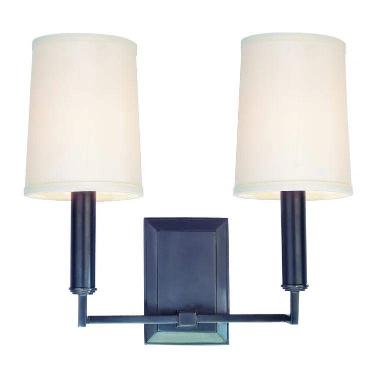 Charlie Double Sconce - Dark Bronze