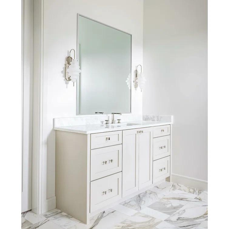 Bond Tile 12" x 24" Polished Marble Look Porcelain Floor and Wall Tile