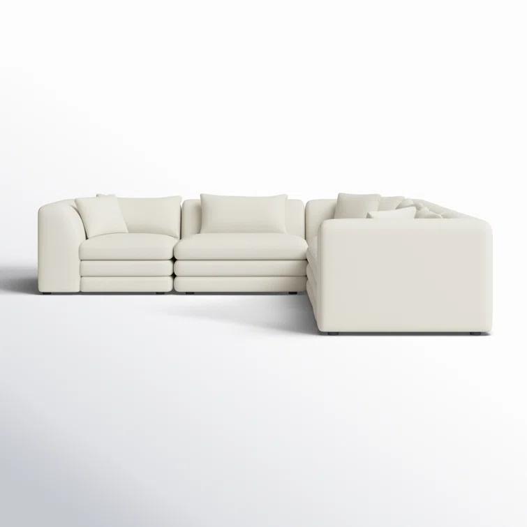 Donia 5 - Piece Modular Upholstered Reversible Sectional