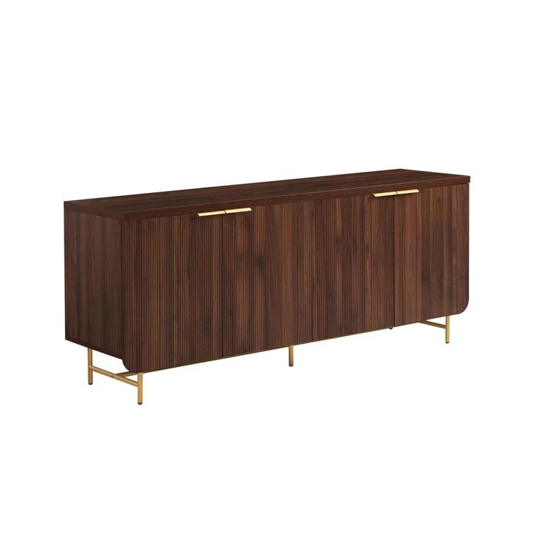 Willa Arlo™ Interiors Ludlow Reeded 4-Door Sideboard