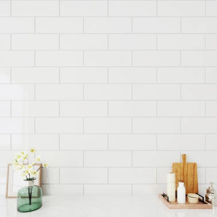 Giorbello Glass Subway 4" x 12" Wall Tile