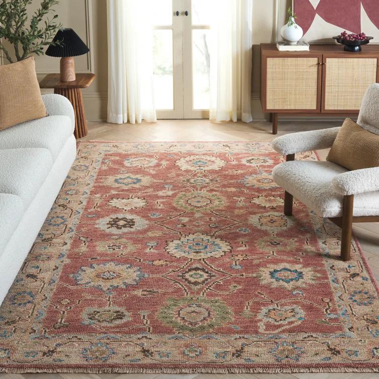 Samarkand Hand Knotted Wool Oriental Rug