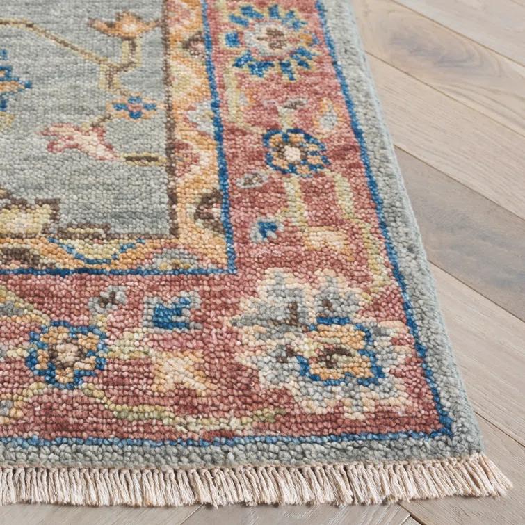 Samarkand Hand Knotted Wool Oriental Rug