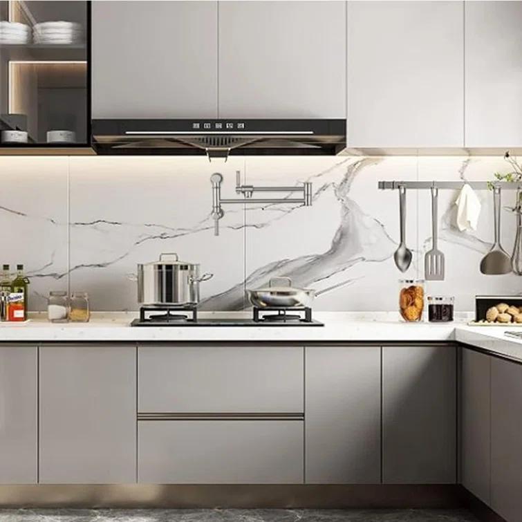 OAKLAND Wall Mounted Brass Two Handles Pot Filler Faucet MKSPF312BN