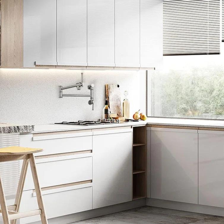 OAKLAND Wall Mounted Brass Two Handles Pot Filler Faucet MKSPF312BN