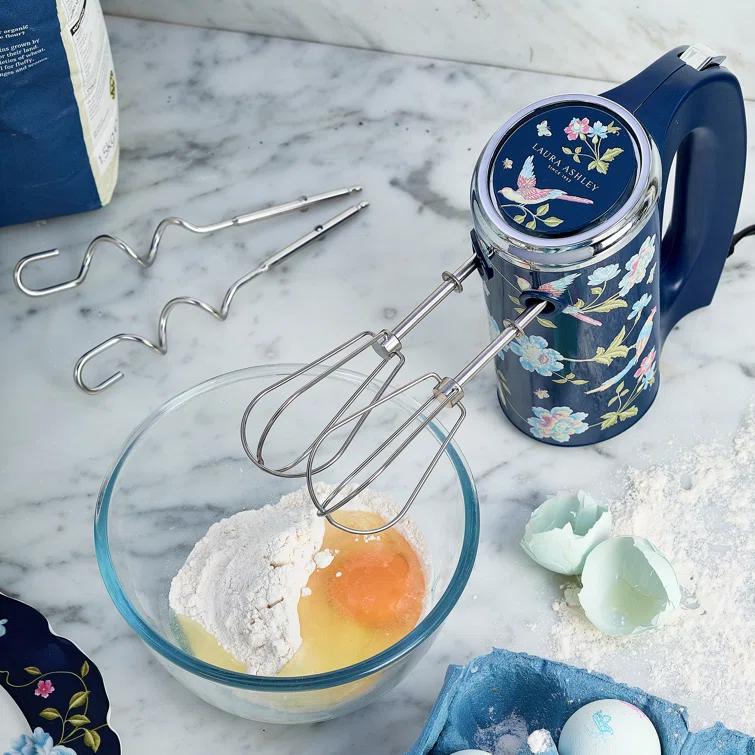 VQ - Laura Ashley 5-Speed 300-Watt Hand Mixer - Elveden Navy