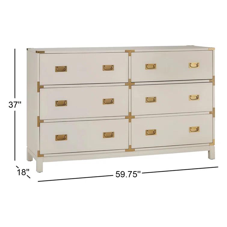Dania 6-Drawer Dresser