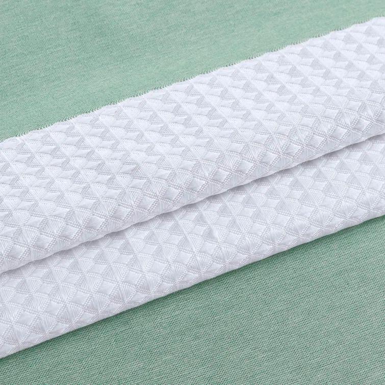 Spa Waffle Shower Curtain with 3M Treatment