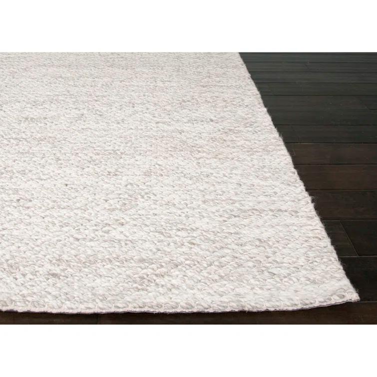 Scandinavia Rakel Wool Oriental Area Rug in Ivory/Grey