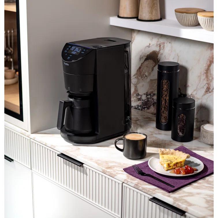GE Profile™ P7CGAAS6TBB GE Profile Smart Grind and Brew Coffee Maker with Podless Single Serve