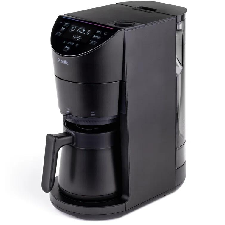 GE Profile™ P7CGAAS6TBB GE Profile Smart Grind and Brew Coffee Maker with Podless Single Serve