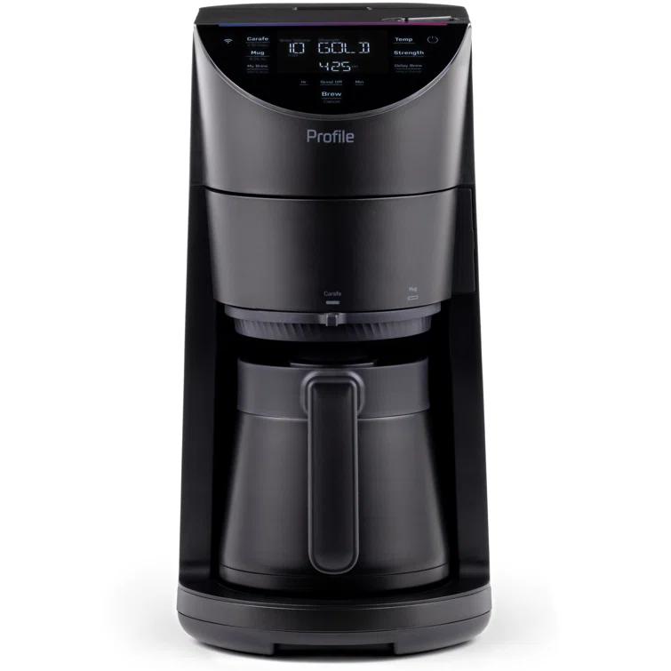 GE Profile™ P7CGAAS6TBB GE Profile Smart Grind and Brew Coffee Maker with Podless Single Serve