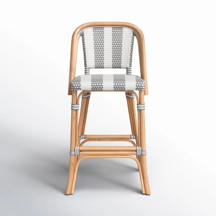 Birch Lane™ Euporie Woven Bar Stool