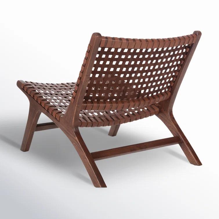 Denman Genuine Leather Side Chair
