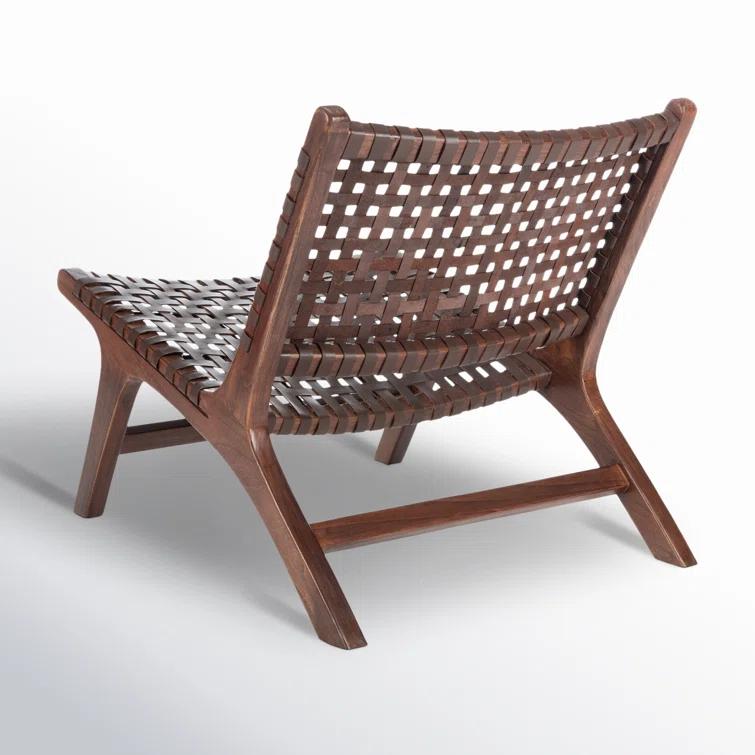 Denman Genuine Leather Side Chair
