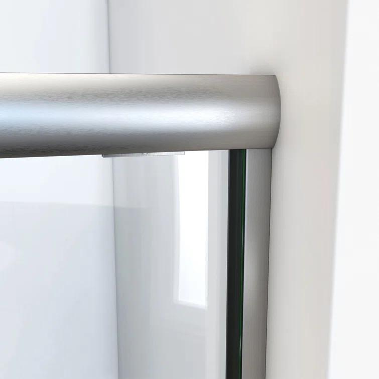 Alliance Pro 56" W x 70" H Bypass Semi-Frameless Shower Door with ClearMax Technology