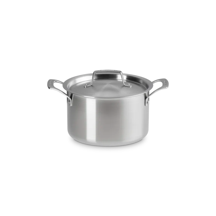 Le Creuset ® Essential Stainless Steel 4-Qt. Deep Covered Stockpot