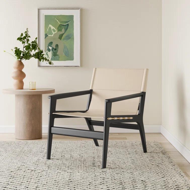 Tesso Genuine Leather Armchair