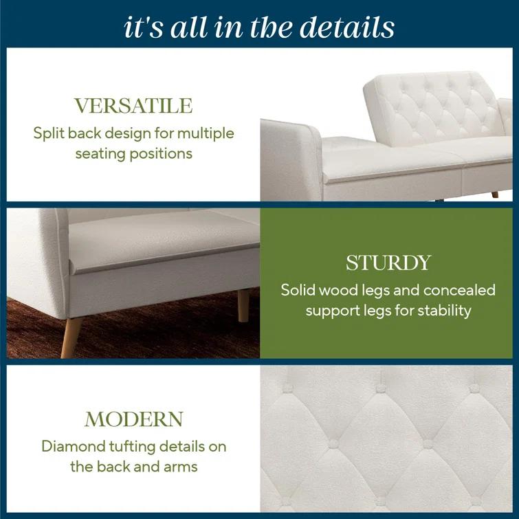 Tallulah Memory Foam Futon