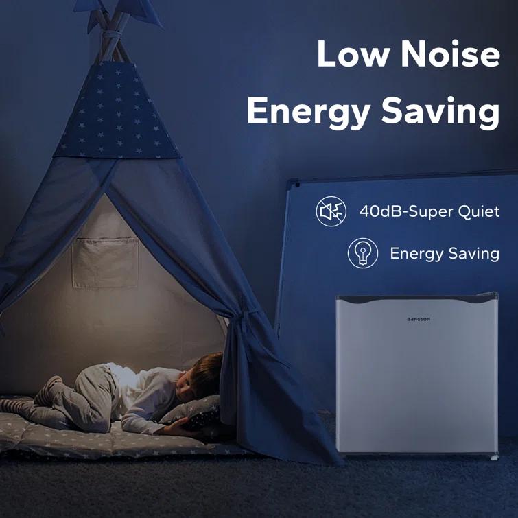 BANGSON BANGSON 1.6 Cu.Ft Mini Fridge With Freezer US-BSR-008