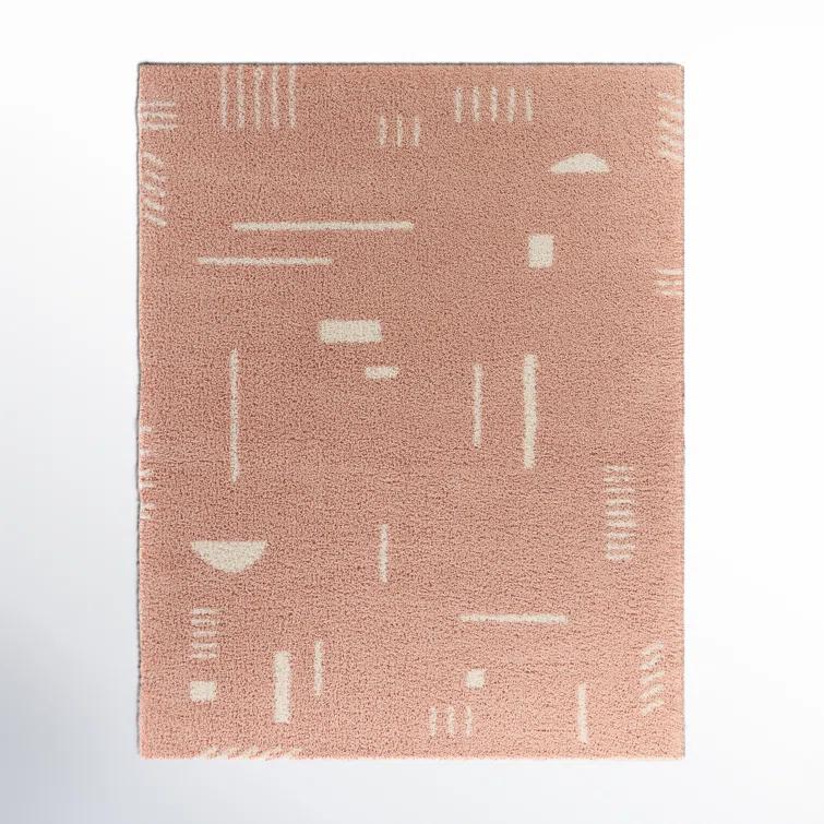 Morin Geometric Shag Area Rug
