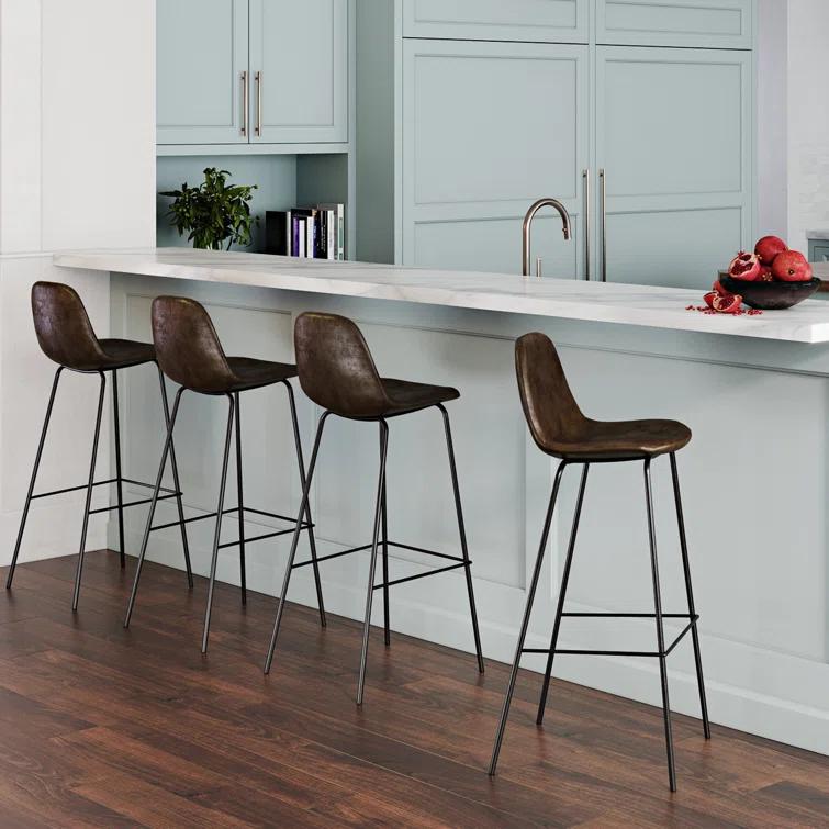 Kody Vegan Leather Bar & Counter Stool