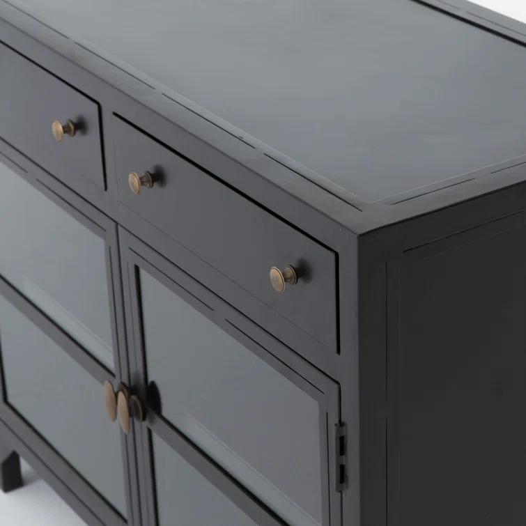 Malcom Media Console - Black