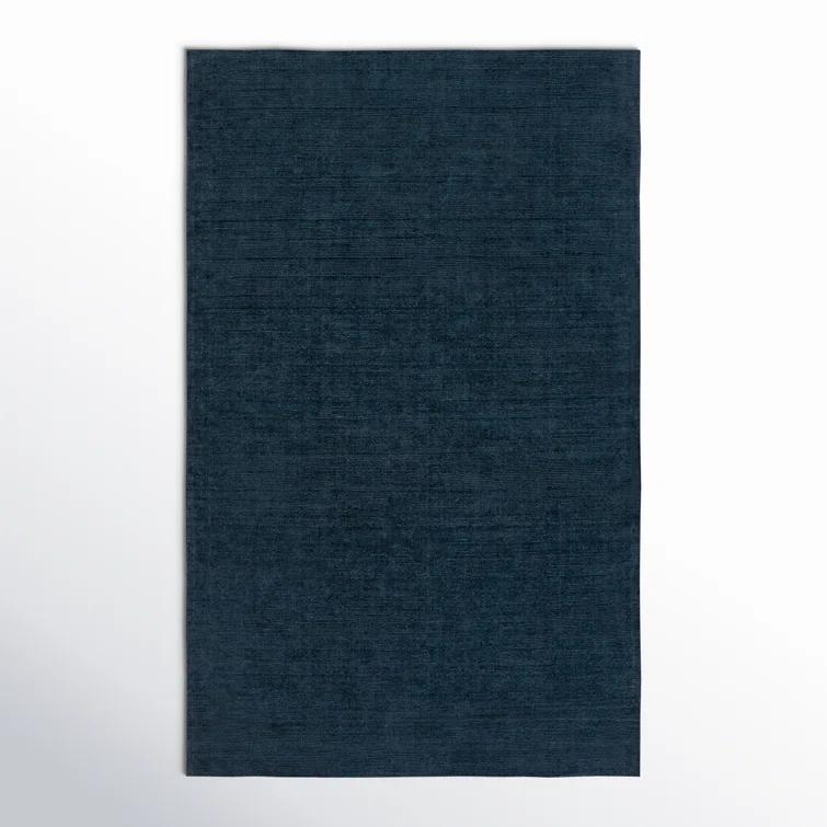 Crowe Wool Dark Blue Rug