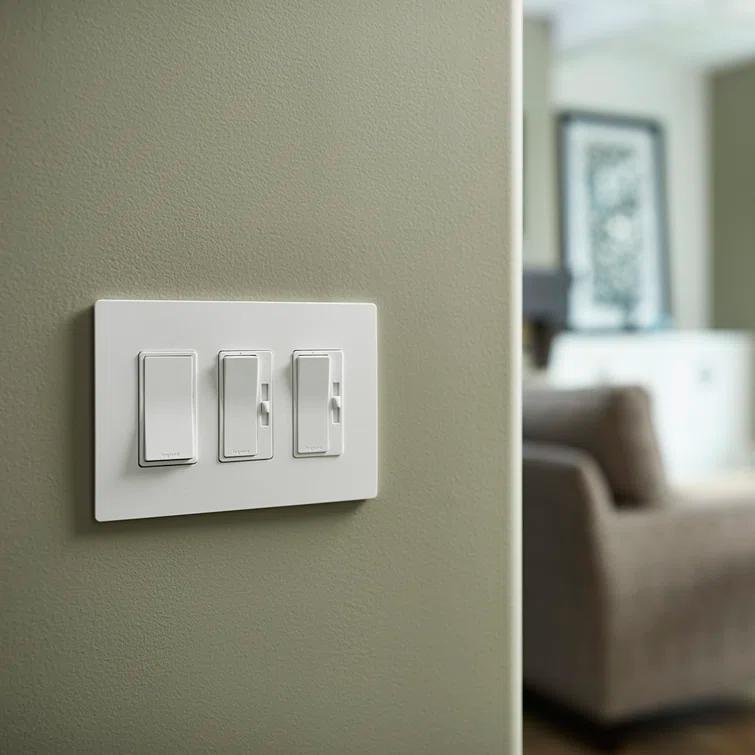 Radiant 15-Amp 4-Way Decorator Rocker Light Switch