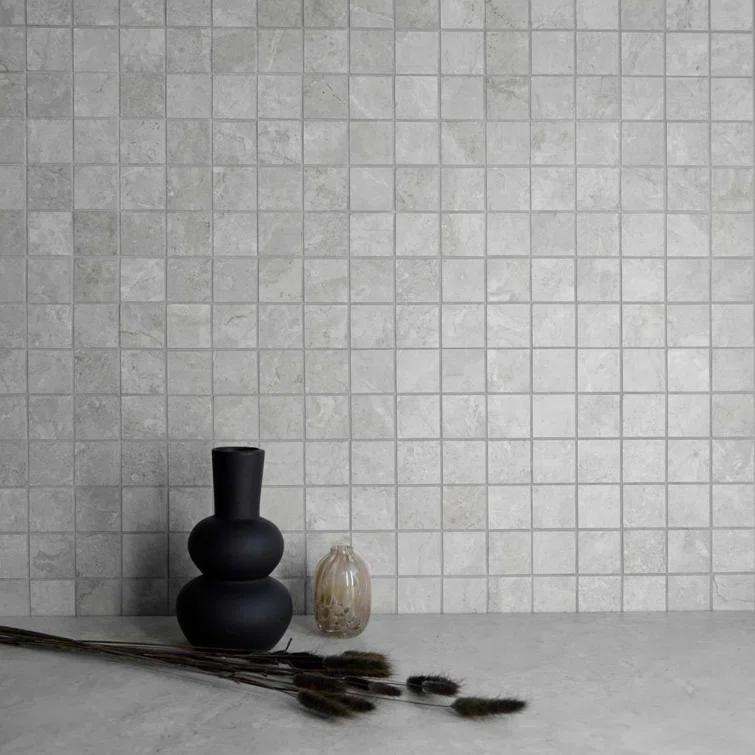 Nova 11.81 In. X 11.81 In. Matte Porcelain Mosaic Floor And Wall Tile (0.96 Sq. Ft. / Each)
