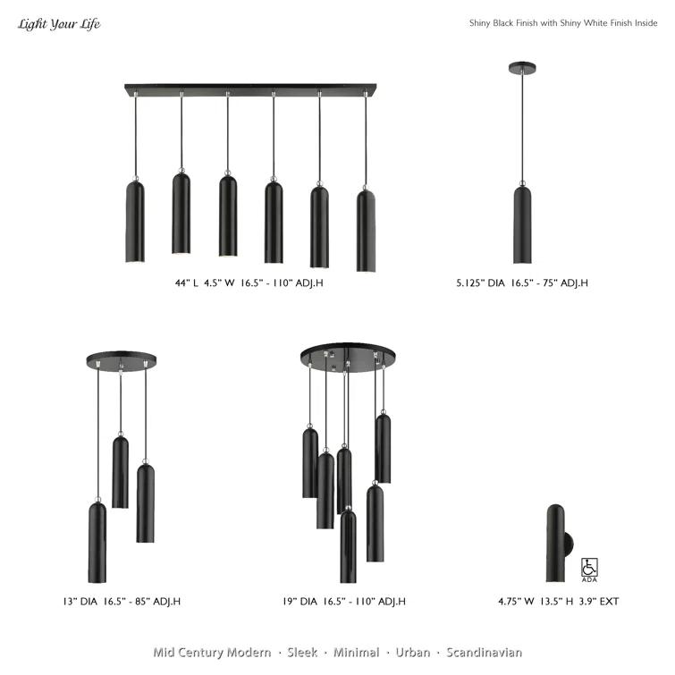 Hanne Single Light Metal Dimmable Pendant