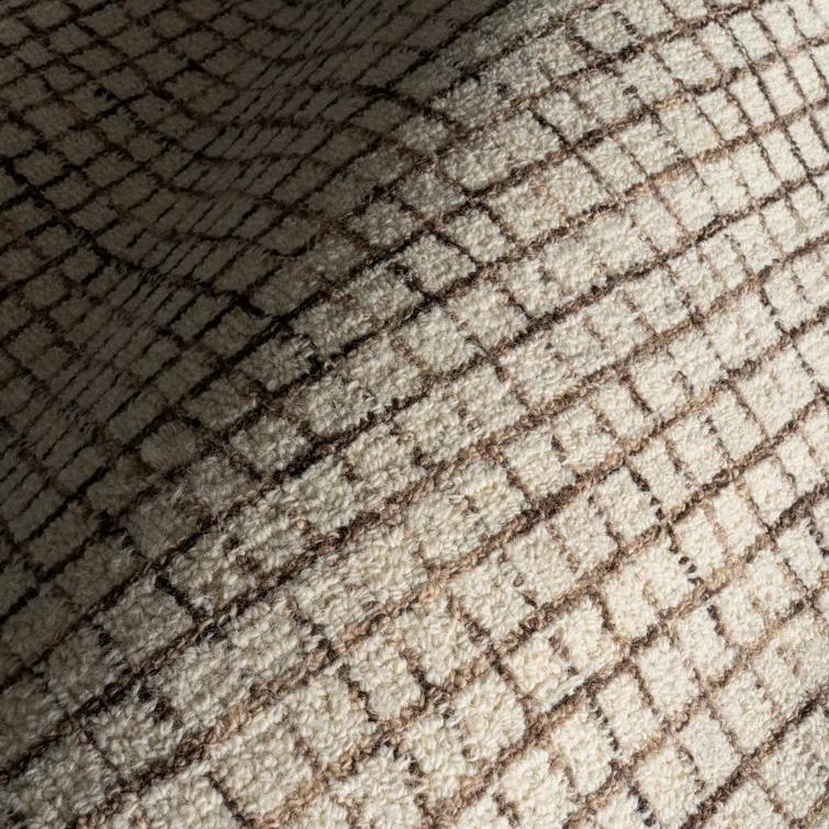Arvin Olano x Rugs USA Melrose Checked Wool Area Rug