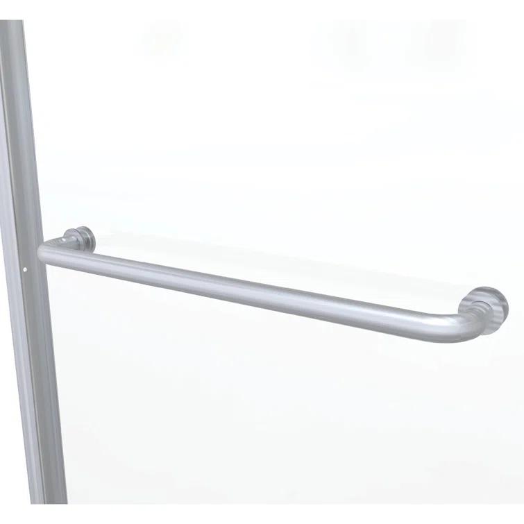 Infinity 43" W x 47'' W x 70" H Semi-Frameless Shower Door