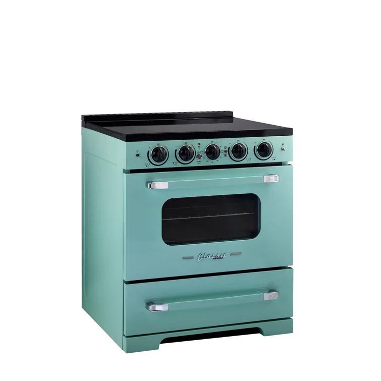 Unique 30' Classic Retro Induction Range, Summer