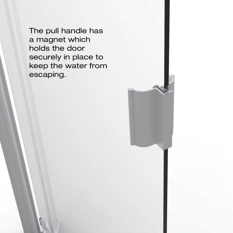 Armon 28" x 66" Pivot Framed Shower Door
