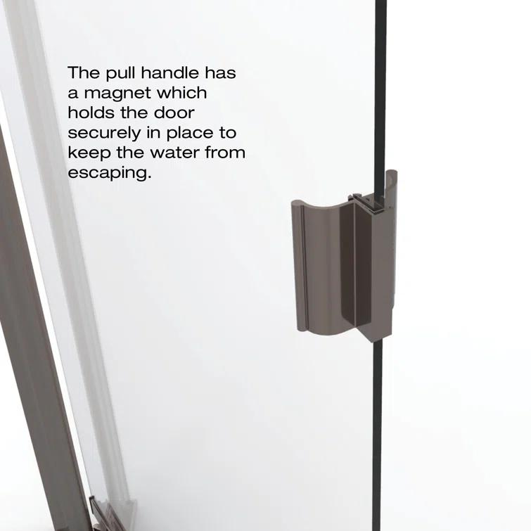 Armon 28" x 66" Pivot Framed Shower Door