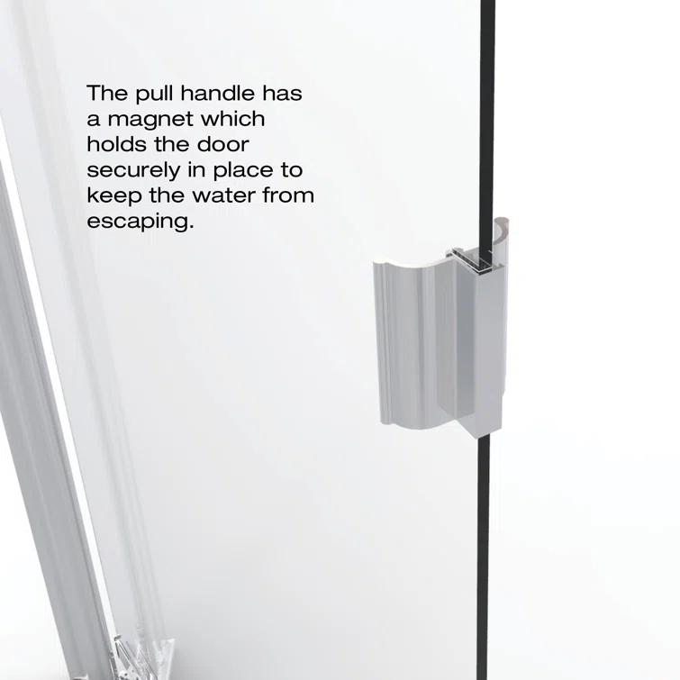 Armon 28" x 66" Pivot Framed Shower Door