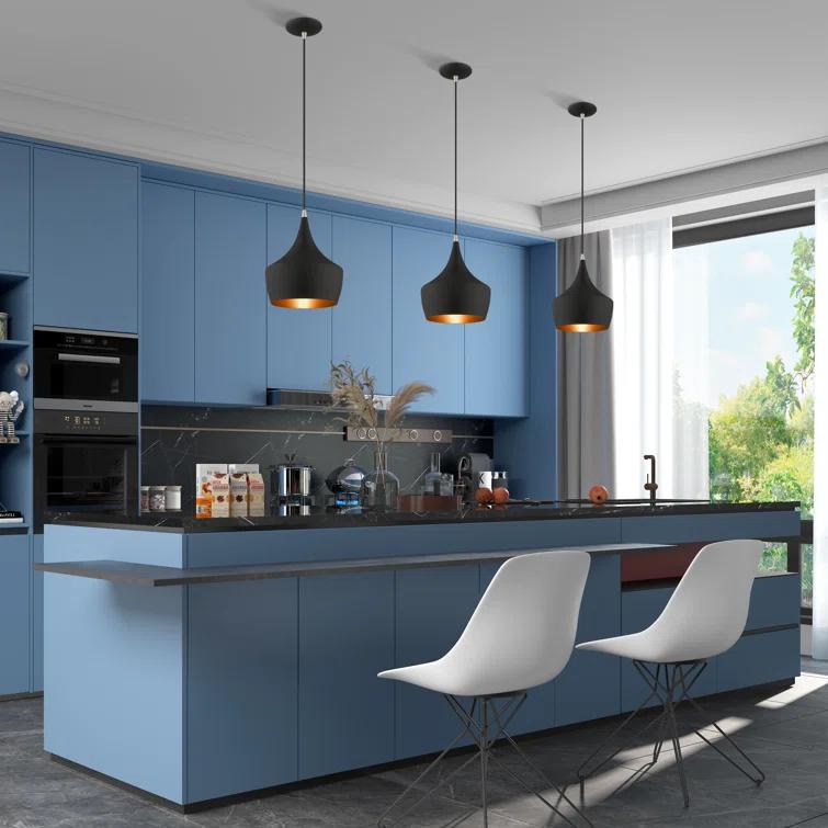 Schultz Single Light Metal Dimmable Pendant