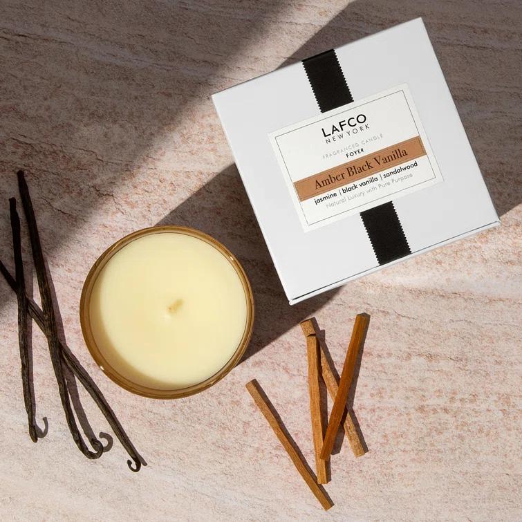 LAFCO New York Amber Black Vanilla Classic Signature Candle