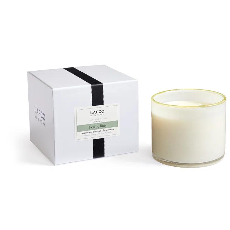 LAFCO New York Feu de Bois 3-Wick Candle | Wayfair