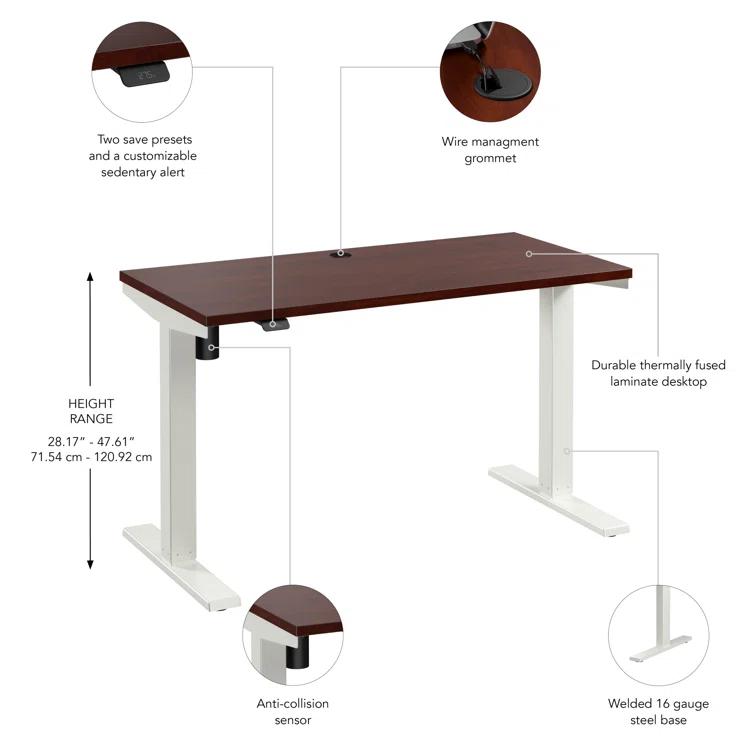 Bush Business Furniture Move 40 Series Electric Height Adjustable Standing Desk