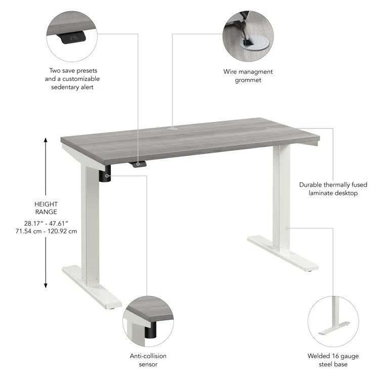 Bush Business Furniture Move 40 Series Electric Height Adjustable Standing Desk