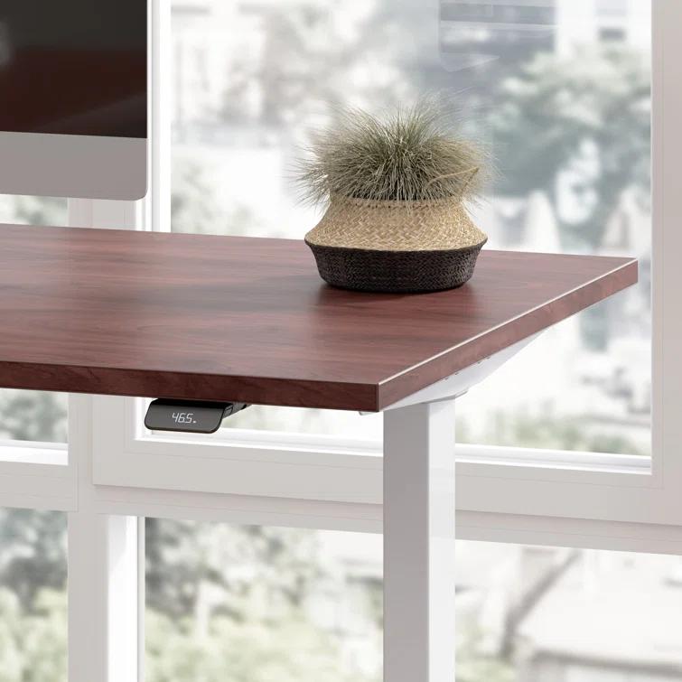 Bush Business Furniture Move 60 Series Height Adjustable L Shaped Standing Desk